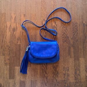 Blue Crossbody Bag